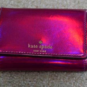 Holographic Kate Spade Wallet